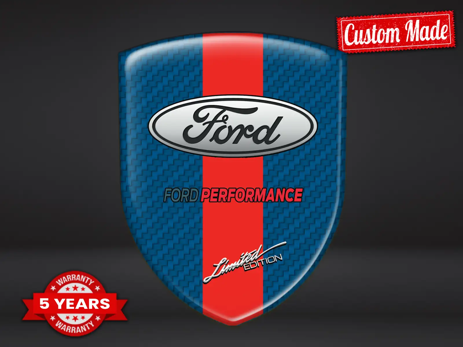 Ford Emblemas Auto Resistentes Máximo Deportivos Chic